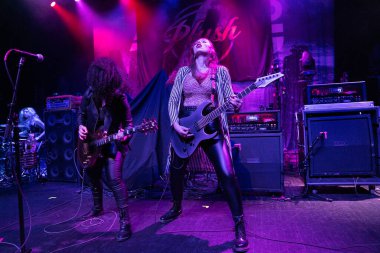 Plush, Detroit, Michigan 'daki Fillmore' da canlı performans sergiliyor.