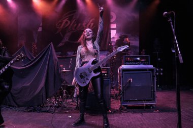 Plush, Detroit, Michigan 'daki Fillmore' da canlı performans sergiliyor.