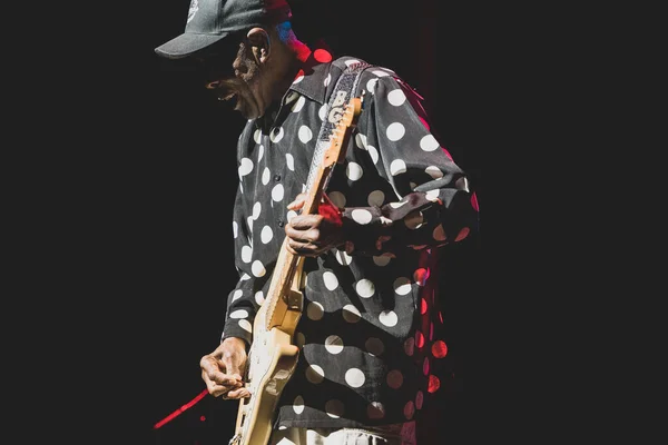Buddy Guy Performing Live Music Center Performing Arts Detroit Michigan — Stock Photo, Image