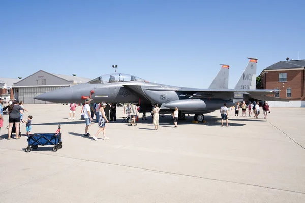 2022 Selfridge Airforce Base Airshow Chesterfield Michigan Julio 2022 —  Fotos de Stock