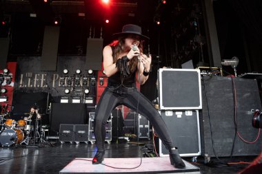 L.I.F.E. Project performs as opening band for Alice In Chains and Breaking Benjamin with special guest Bush at he Pine Knob Music Theater in Clarkston, Michigan on 08-16-2022