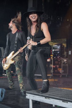 L.I.F.E. Project performs as opening band for Alice In Chains and Breaking Benjamin with special guest Bush at he Pine Knob Music Theater in Clarkston, Michigan on 08-16-2022