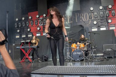 L.I.F.E. Project performs as opening band for Alice In Chains and Breaking Benjamin with special guest Bush at he Pine Knob Music Theater in Clarkston, Michigan on 08-16-2022