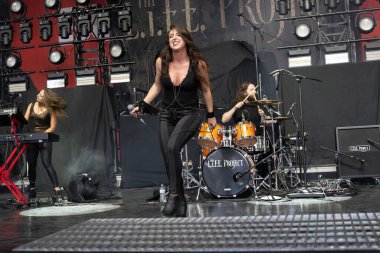 L.I.F.E. Project performs as opening band for Alice In Chains and Breaking Benjamin with special guest Bush at he Pine Knob Music Theater in Clarkston, Michigan on 08-16-2022