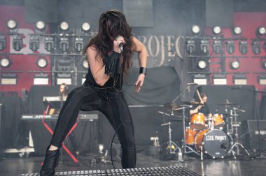 L.I.F.E. Project performs as opening band for Alice In Chains and Breaking Benjamin with special guest Bush at he Pine Knob Music Theater in Clarkston, Michigan on 08-16-2022