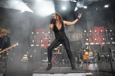 L.I.F.E. Project performs as opening band for Alice In Chains and Breaking Benjamin with special guest Bush at he Pine Knob Music Theater in Clarkston, Michigan on 08-16-2022