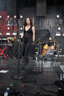 L.I.F.E. Project performs as opening band for Alice In Chains and Breaking Benjamin with special guest Bush at he Pine Knob Music Theater in Clarkston, Michigan on 08-16-2022