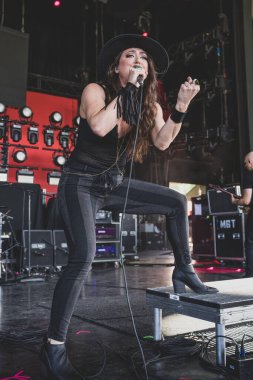 L.I.F.E. Project performs as opening band for Alice In Chains and Breaking Benjamin with special guest Bush at he Pine Knob Music Theater in Clarkston, Michigan on 08-16-2022