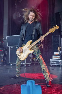 L.I.F.E. Project performs as opening band for Alice In Chains and Breaking Benjamin with special guest Bush at he Pine Knob Music Theater in Clarkston, Michigan on 08-16-2022