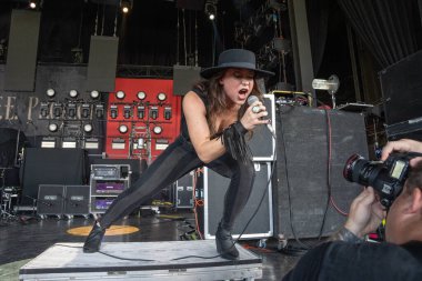 L.I.F.E. Project performs as opening band for Alice In Chains and Breaking Benjamin with special guest Bush at he Pine Knob Music Theater in Clarkston, Michigan on 08-16-2022