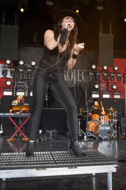 L.I.F.E. Project performs as opening band for Alice In Chains and Breaking Benjamin with special guest Bush at he Pine Knob Music Theater in Clarkston, Michigan on 08-16-2022