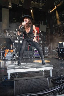 L.I.F.E. Project performs as opening band for Alice In Chains and Breaking Benjamin with special guest Bush at he Pine Knob Music Theater in Clarkston, Michigan on 08-16-2022