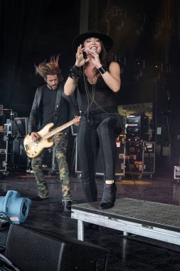 L.I.F.E. Project performs as opening band for Alice In Chains and Breaking Benjamin with special guest Bush at he Pine Knob Music Theater in Clarkston, Michigan on 08-16-2022