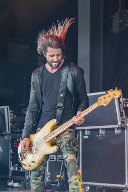 L.I.F.E. Project performs as opening band for Alice In Chains and Breaking Benjamin with special guest Bush at he Pine Knob Music Theater in Clarkston, Michigan on 08-16-2022