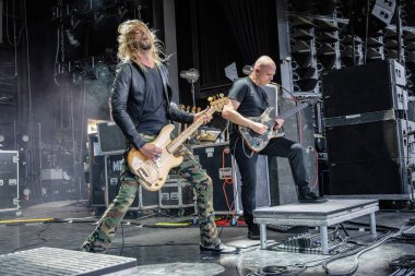 L.I.F.E. Project performs as opening band for Alice In Chains and Breaking Benjamin with special guest Bush at he Pine Knob Music Theater in Clarkston, Michigan on 08-16-2022