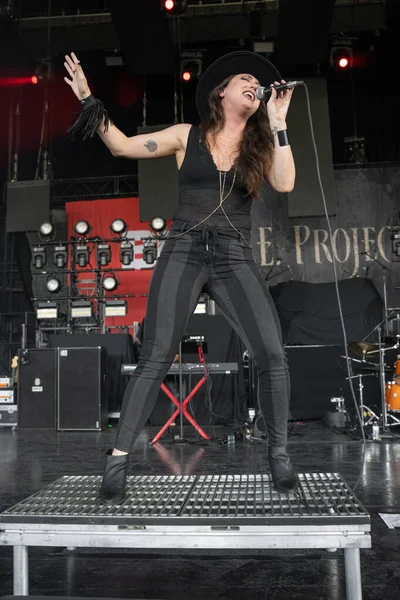 L.I.F.E. Project performs as opening band for Alice In Chains and Breaking Benjamin with special guest Bush at he Pine Knob Music Theater in Clarkston, Michigan on 08-16-2022