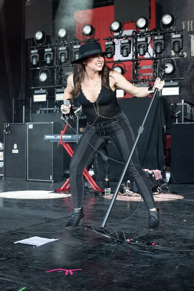 L.I.F.E. Project performs as opening band for Alice In Chains and Breaking Benjamin with special guest Bush at he Pine Knob Music Theater in Clarkston, Michigan on 08-16-2022