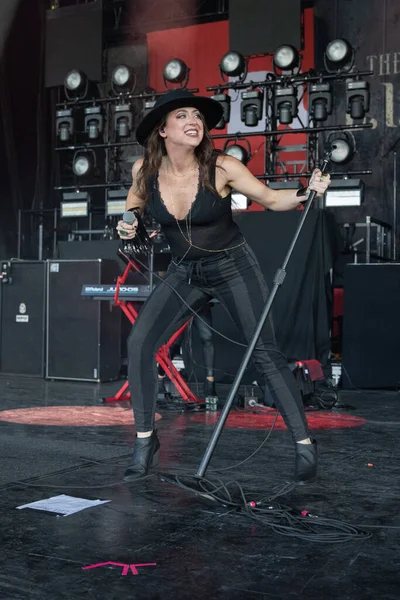 L.I.F.E. Project performs as opening band for Alice In Chains and Breaking Benjamin with special guest Bush at he Pine Knob Music Theater in Clarkston, Michigan on 08-16-2022