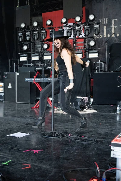 L.I.F.E. Project performs as opening band for Alice In Chains and Breaking Benjamin with special guest Bush at he Pine Knob Music Theater in Clarkston, Michigan on 08-16-2022