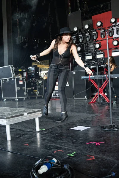 L.I.F.E. Project performs as opening band for Alice In Chains and Breaking Benjamin with special guest Bush at he Pine Knob Music Theater in Clarkston, Michigan on 08-16-2022