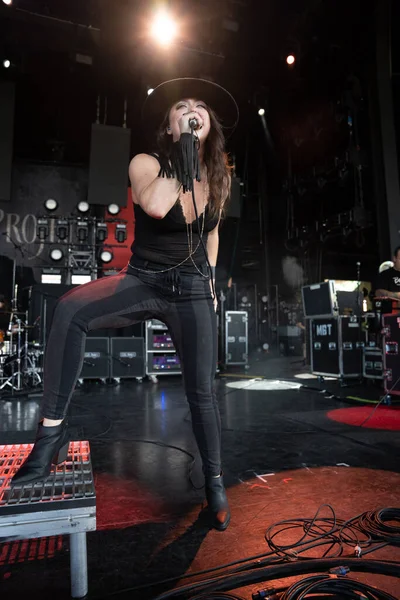 L.I.F.E. Project performs as opening band for Alice In Chains and Breaking Benjamin with special guest Bush at he Pine Knob Music Theater in Clarkston, Michigan on 08-16-2022