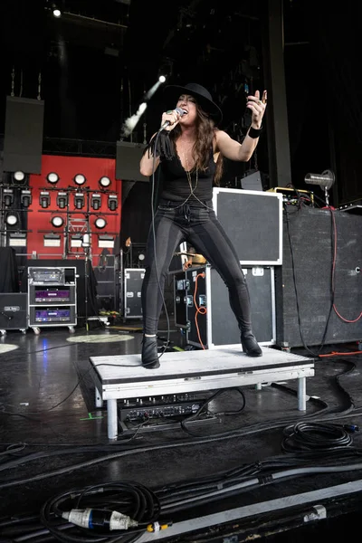 L.I.F.E. Project performs as opening band for Alice In Chains and Breaking Benjamin with special guest Bush at he Pine Knob Music Theater in Clarkston, Michigan on 08-16-2022