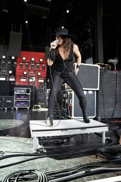 L.I.F.E. Project performs as opening band for Alice In Chains and Breaking Benjamin with special guest Bush at he Pine Knob Music Theater in Clarkston, Michigan on 08-16-2022