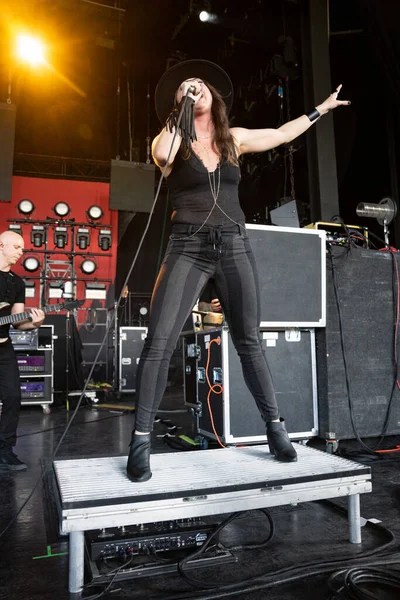 L.I.F.E. Project performs as opening band for Alice In Chains and Breaking Benjamin with special guest Bush at he Pine Knob Music Theater in Clarkston, Michigan on 08-16-2022