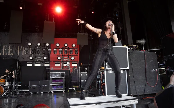 L.I.F.E. Project performs as opening band for Alice In Chains and Breaking Benjamin with special guest Bush at he Pine Knob Music Theater in Clarkston, Michigan on 08-16-2022