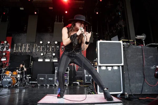 L.I.F.E. Project performs as opening band for Alice In Chains and Breaking Benjamin with special guest Bush at he Pine Knob Music Theater in Clarkston, Michigan on 08-16-2022