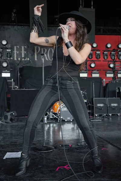 L.I.F.E. Project performs as opening band for Alice In Chains and Breaking Benjamin with special guest Bush at he Pine Knob Music Theater in Clarkston, Michigan on 08-16-2022