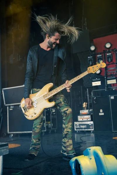 L.I.F.E. Project performs as opening band for Alice In Chains and Breaking Benjamin with special guest Bush at he Pine Knob Music Theater in Clarkston, Michigan on 08-16-2022