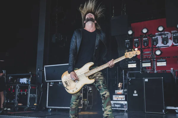 L.I.F.E. Project performs as opening band for Alice In Chains and Breaking Benjamin with special guest Bush at he Pine Knob Music Theater in Clarkston, Michigan on 08-16-2022