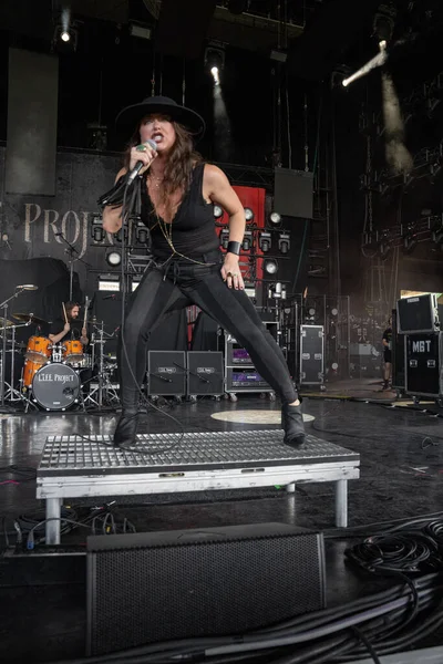 L.I.F.E. Project performs as opening band for Alice In Chains and Breaking Benjamin with special guest Bush at he Pine Knob Music Theater in Clarkston, Michigan on 08-16-2022