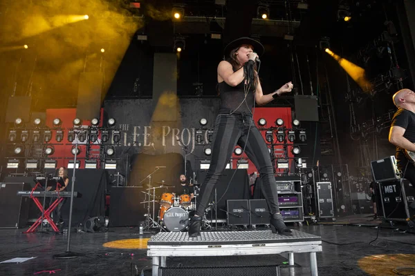 L.I.F.E. Project performs as opening band for Alice In Chains and Breaking Benjamin with special guest Bush at he Pine Knob Music Theater in Clarkston, Michigan on 08-16-2022