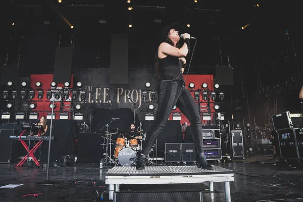 L.I.F.E. Project performs as opening band for Alice In Chains and Breaking Benjamin with special guest Bush at he Pine Knob Music Theater in Clarkston, Michigan on 08-16-2022