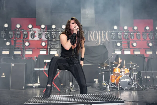 L.I.F.E. Project performs as opening band for Alice In Chains and Breaking Benjamin with special guest Bush at he Pine Knob Music Theater in Clarkston, Michigan on 08-16-2022