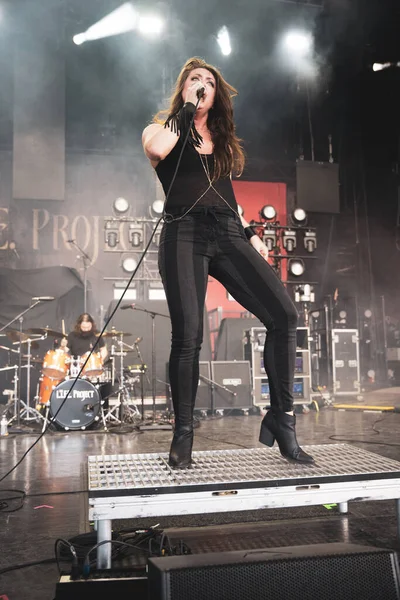 L.I.F.E. Project performs as opening band for Alice In Chains and Breaking Benjamin with special guest Bush at he Pine Knob Music Theater in Clarkston, Michigan on 08-16-2022