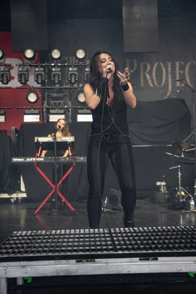 L.I.F.E. Project performs as opening band for Alice In Chains and Breaking Benjamin with special guest Bush at he Pine Knob Music Theater in Clarkston, Michigan on 08-16-2022