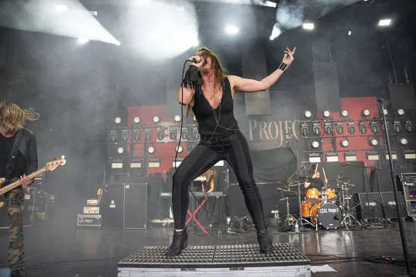 L.I.F.E. Project performs as opening band for Alice In Chains and Breaking Benjamin with special guest Bush at he Pine Knob Music Theater in Clarkston, Michigan on 08-16-2022