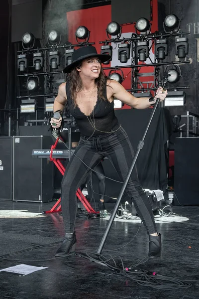 L.I.F.E. Project performs as opening band for Alice In Chains and Breaking Benjamin with special guest Bush at he Pine Knob Music Theater in Clarkston, Michigan on 08-16-2022