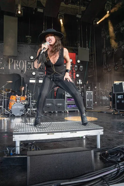 L.I.F.E. Project performs as opening band for Alice In Chains and Breaking Benjamin with special guest Bush at he Pine Knob Music Theater in Clarkston, Michigan on 08-16-2022