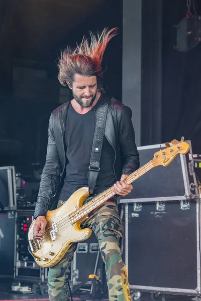 L.I.F.E. Project performs as opening band for Alice In Chains and Breaking Benjamin with special guest Bush at he Pine Knob Music Theater in Clarkston, Michigan on 08-16-2022