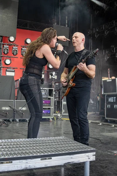 L.I.F.E. Project performs as opening band for Alice In Chains and Breaking Benjamin with special guest Bush at he Pine Knob Music Theater in Clarkston, Michigan on 08-16-2022