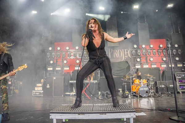 L.I.F.E. Project performs as opening band for Alice In Chains and Breaking Benjamin with special guest Bush at he Pine Knob Music Theater in Clarkston, Michigan on 08-16-2022