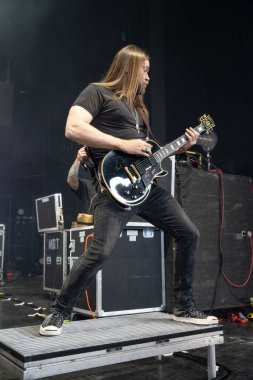 Bush performs live with Alice In Chains and Breaking Benjamin with special guest L.I.F.E. Project at he Pine Knob Music Theater in Clarkston, Michigan on 08-16-2022