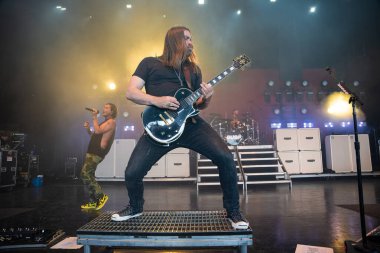 Bush performs live with Alice In Chains and Breaking Benjamin with special guest L.I.F.E. Project at he Pine Knob Music Theater in Clarkston, Michigan on 08-16-2022