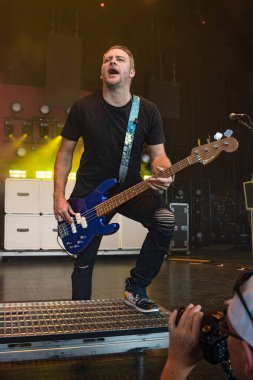 Bush performs live with Alice In Chains and Breaking Benjamin with special guest L.I.F.E. Project at he Pine Knob Music Theater in Clarkston, Michigan on 08-16-2022