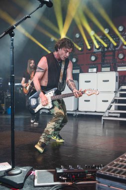 Bush performs live with Alice In Chains and Breaking Benjamin with special guest L.I.F.E. Project at he Pine Knob Music Theater in Clarkston, Michigan on 08-16-2022