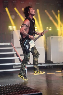 Bush performs live with Alice In Chains and Breaking Benjamin with special guest L.I.F.E. Project at he Pine Knob Music Theater in Clarkston, Michigan on 08-16-2022